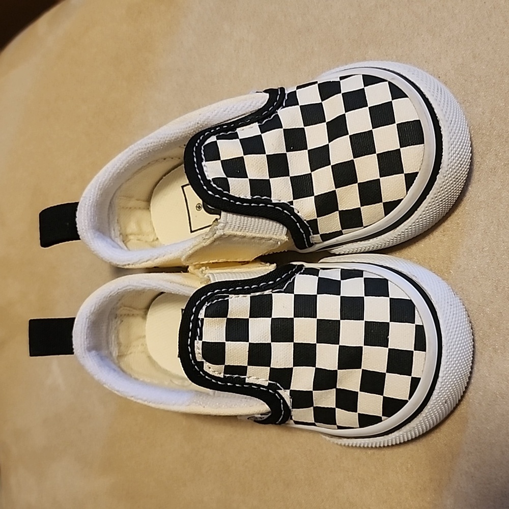 Vans Checkerboard Toddler Size 4.5